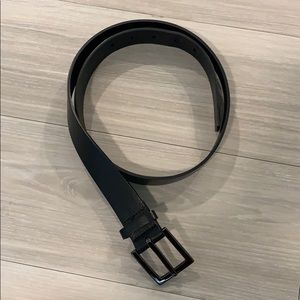 Black Belt with Black Buckle